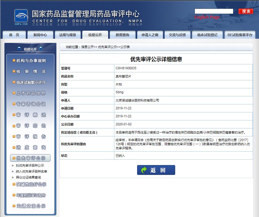 奧布替尼